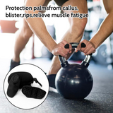 IRONFUEL Palm Grip Pad protecting palm during kettlebell training