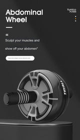 Automatic Rebound Ab Wheel – Home Fitness Equipment with Kneeling Pad