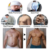 Men's Body Shaper Sauna Vest for Weight Loss Training