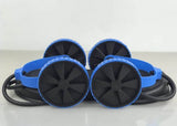 Double Wheel Ab Roller with Resistance Bands