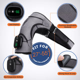 Electric Heating Shoulder Massager with Vibration Support