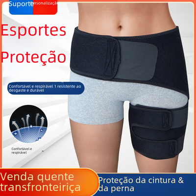 Fitness Waist and Thigh Support Gear for Weightlifting